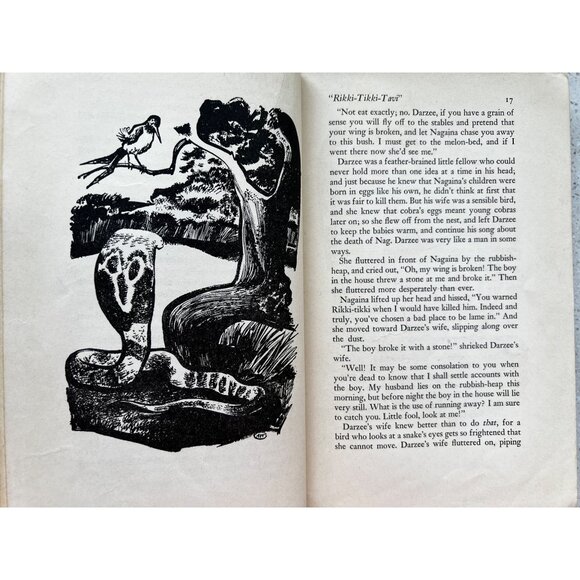 The Jungle Books Rudysrd Kipling Volume 2 1948 Doubleday - Picture 13 of 16